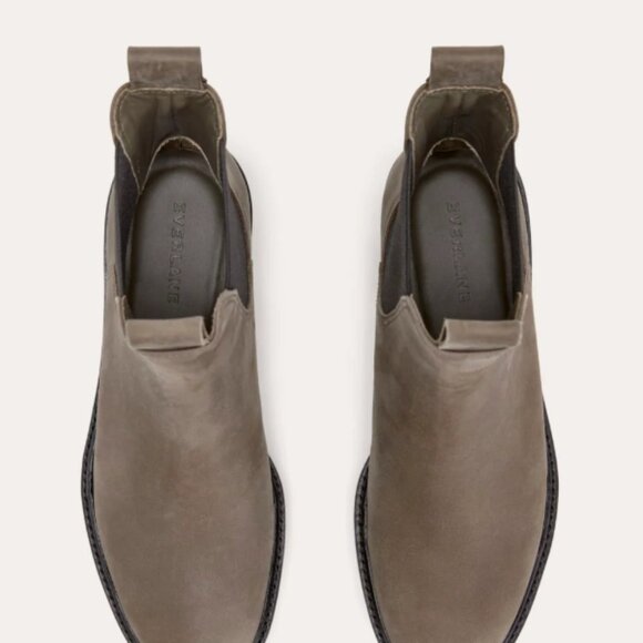 Everlane The Lug Sole Chelsea Boots - Taupe 7.5 - Picture 3 of 7